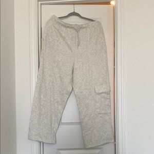 Gray Wide-Leg Pants